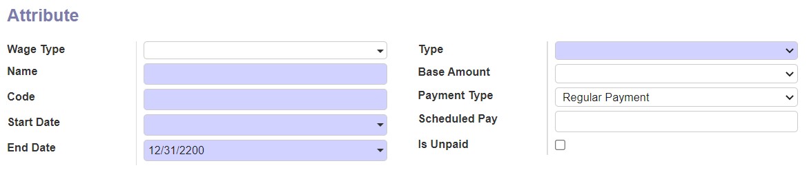 Attribute Eligibility